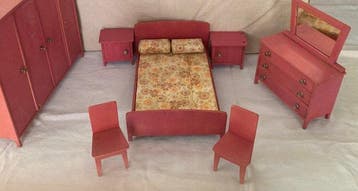 senza marca - Poppenhuis - 1940-1950