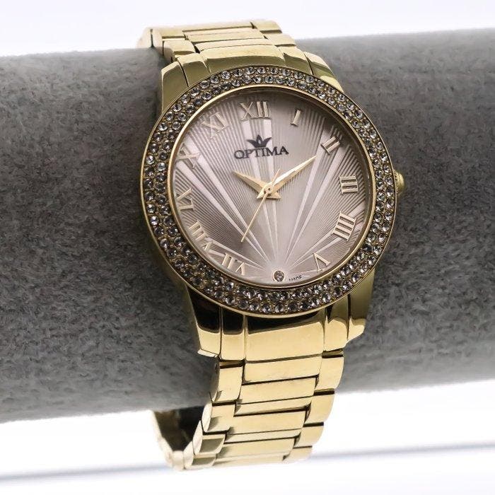 Optima - Swiss Made Watch - OSL406-GG-Z-1 - Sans prix de, Handtassen en Accessoires, Horloges | Heren