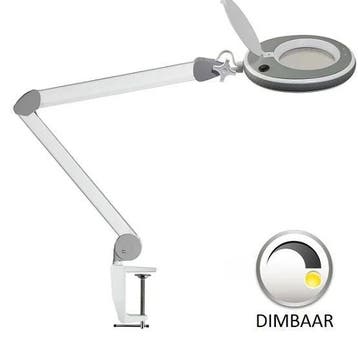 Loeplamp 127mm lens-3 dioptrie-LED-DIMBAAR, Verzenden, Nieuw, Loeplamp