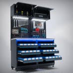 Datona Werkplaatsinrichting PREMIUM RVS werkblad met, Ophalen of Verzenden, Nieuw