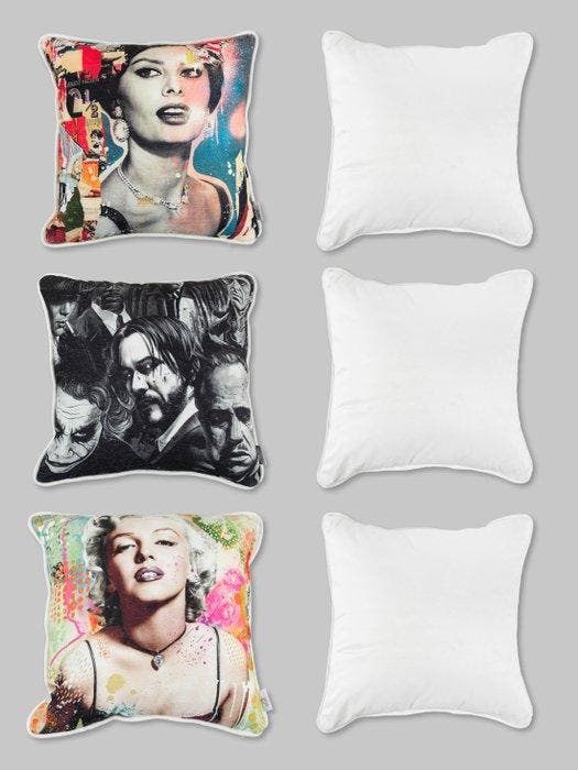 TexStilArt - URBANICON - Exclusieve kussenslopen - Kussen, Antiquités & Art, Tapis & Textile