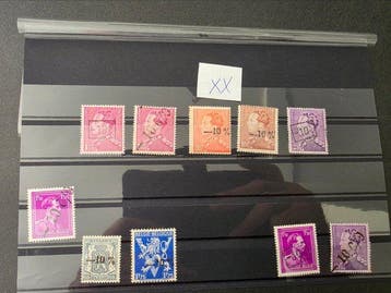 Belgique 1800/1985 - grosse partie de doubles avec aussi de
