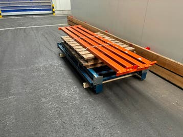Palletrek - 3 staanders 2000x1000 + 4 liggers 2700 + hout, Ophalen of Verzenden