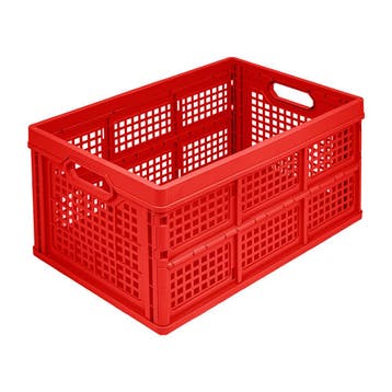 Vouwkrat 44 L Industriële Boodschappenkrat, Super Knalprijs!, Verzenden