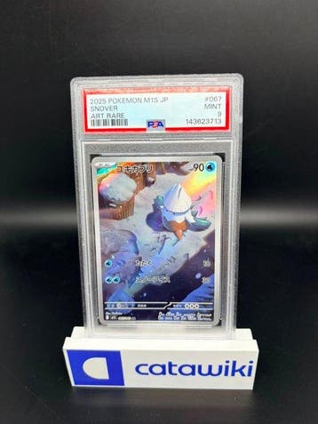 Pokémon - 1 Graded card - Snover 067/063 Mega Symphonia |