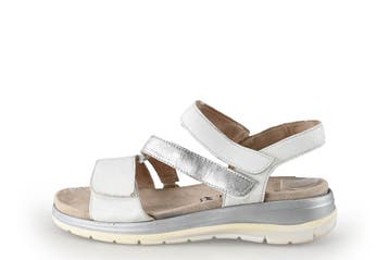 Caprice Sandalen in maat 38 Wit, Verzenden, Wit, Sandalen of Muiltjes, Caprice