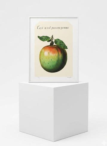 René Magritte (1898-1967) - Ceci nest pas une pomme