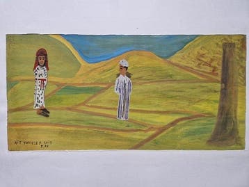 Saïd Aït Youssef (1920-1986) - Personnages en campagne dans