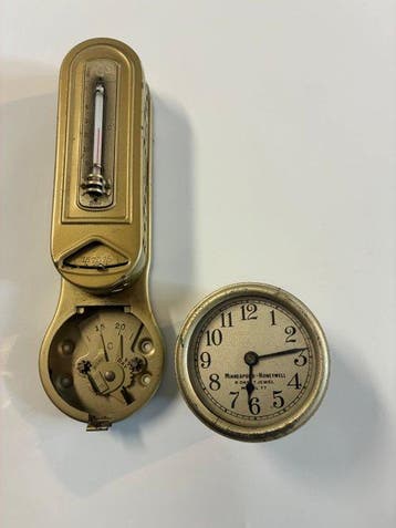 Klok - Minneapolis-Honeywell - Messing - 1920-1930 -