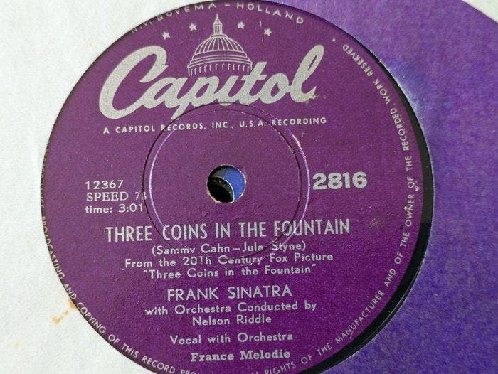36 x 78 RPM – Frank Sinatra, Nat King Cole, The Platters,, CD & DVD, Vinyles Singles