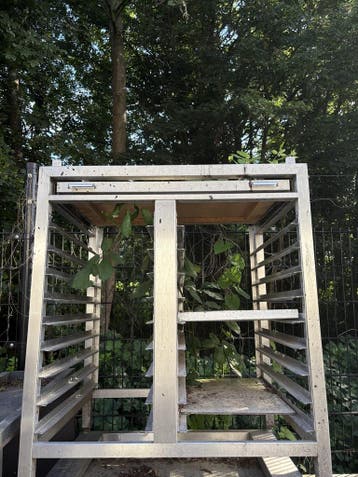 RVS Onderstel met ruimte voor bakplaten 93 x 75 x 110cm (B x, Ophalen of Verzenden, Nieuw in verpakking