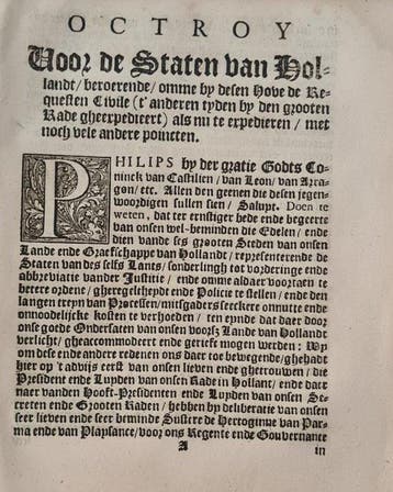 I de Jonge, Adr.Pots, P de Hove - Vier wetten Hof van