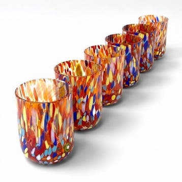 Mazzega Art & Design - Service de boisson - Verre de Murano