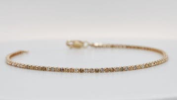 Zonder minimumprijs - Armband - 14 karaat Geel goud -, Handtassen en Accessoires, Nieuw