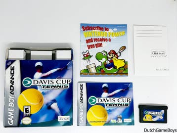 Gameboy Advance / GBA - Davis Cup - Tennis + Reg. Card - USA, Verzenden