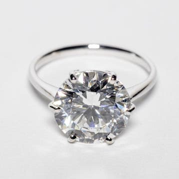 Sans prix de réserve - Bague de fiançailles - 18 carats Or, Bijoux, Sacs & Beauté