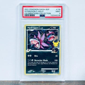 Pokémon Graded card - Hydreigon C 138 – Pokémon - PSA 9, Nieuw