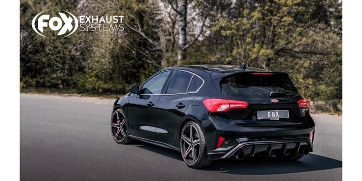 FOX Ford Focus IV ST einddemper eind rechts/links van OPF -, Auto-onderdelen, Uitlaatsystemen, Nieuw, Verzenden