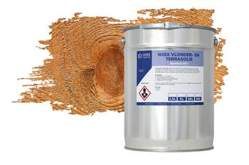 Wixx Vlonder en Terrasolie UV+ Bankirai 10L, Verzenden