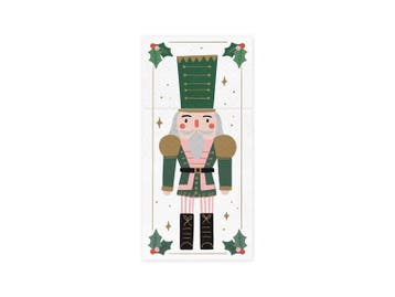 Kerst Uitdeelzakjes Notenkraker 20cm, Verzenden, Nieuw