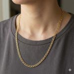 UnoAErre - Halsketting - 18 karaat Geel goud, Handtassen en Accessoires, Kettingen, Nieuw