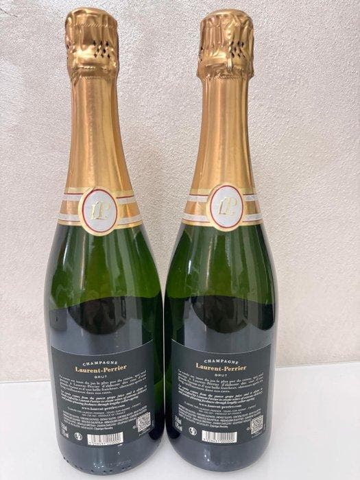 Laurent-Perrier - Champagne - 2 Fles (0,75 liter), Verzamelen, Wijnen
