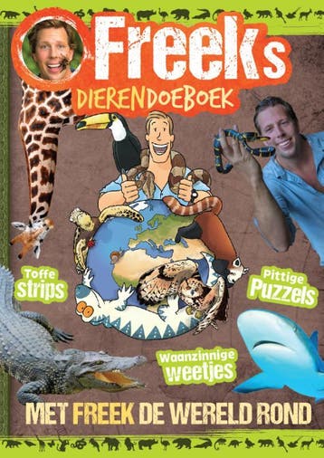 Freeks Dierendoeboek 2 9789082669701 Freek Vonk, Verzenden, Zo goed als nieuw, Freek Vonk