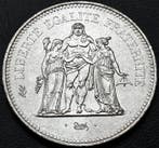 France. 50 Francs 1977 Hercule (Sans prix de réserve), Postzegels en Munten