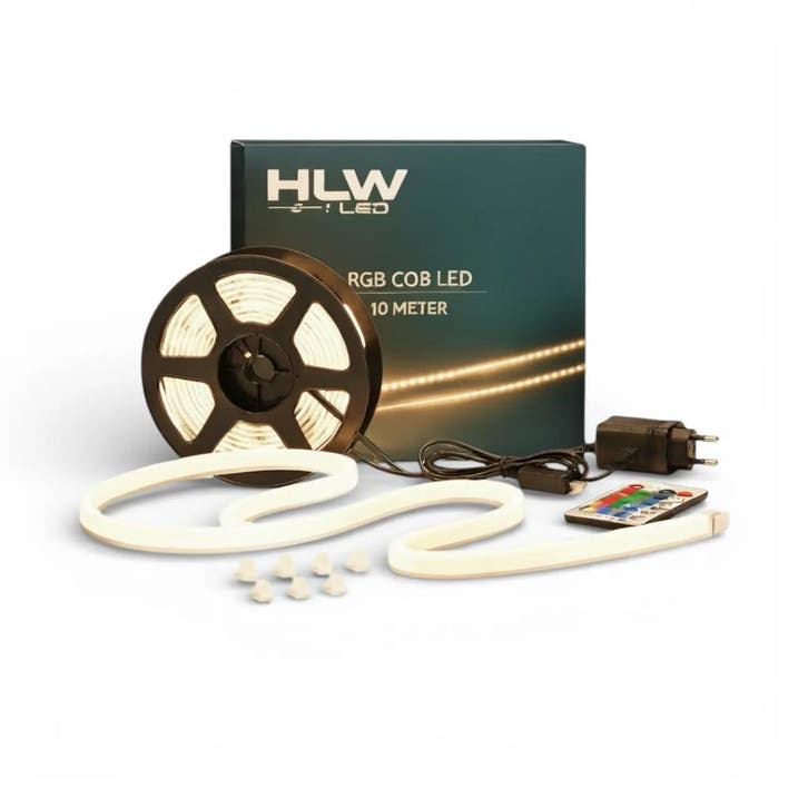 Dimbare LED Strip 5m – Natuurlijk Wit, Waterdicht & Dimbaar, Huis en Inrichting, Lampen | Losse lampen, Nieuw, Verzenden