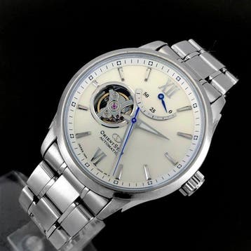 Orient - Contemporary Collection Semi-Skeleton (Open Heart), Nieuw