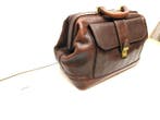 Other brand - Borsa da medico vintage in pelle made in Italy, Antiquités & Art