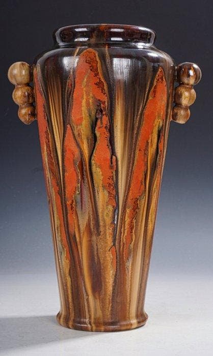 Faïencerie de Bouffioulx - Vaas - België, Monumentale Art, Antiquités & Art, Antiquités | Verre & Cristal