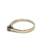 Zonder minimumprijs - Ring - 14 karaat Witgoud Diamant, Nieuw