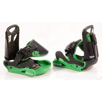 XS snowboard bindingen BURTON PROGRESSION GREEN/black (TOP s, Sport en Fitness, Verzenden, Gebruikt