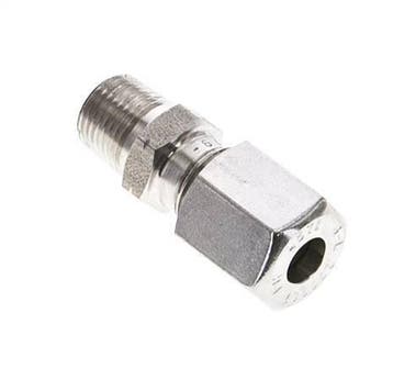 1/8 NPT mâle x 6L Anneau de coupe droit en acier, Verzenden, Nieuw