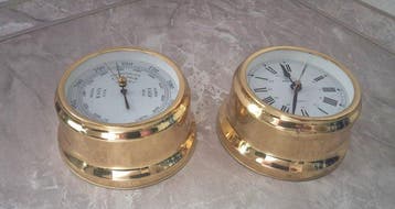 Brixon - Barometer (2) - Messing, Antiek en Kunst