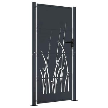 Design Poort 105x205cm Staal | Retour Deal | Nu 55% Korting, Tuin en Terras, Gebruikt, Looppoort, Staal, 100 tot 150 cm