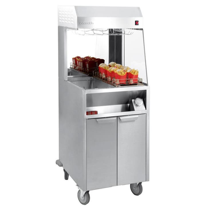 Frites-Warmhoudstation | RVS | Interne Lekbak | Wielen, Articles professionnels, Horeca | Équipement de cuisine, Envoi