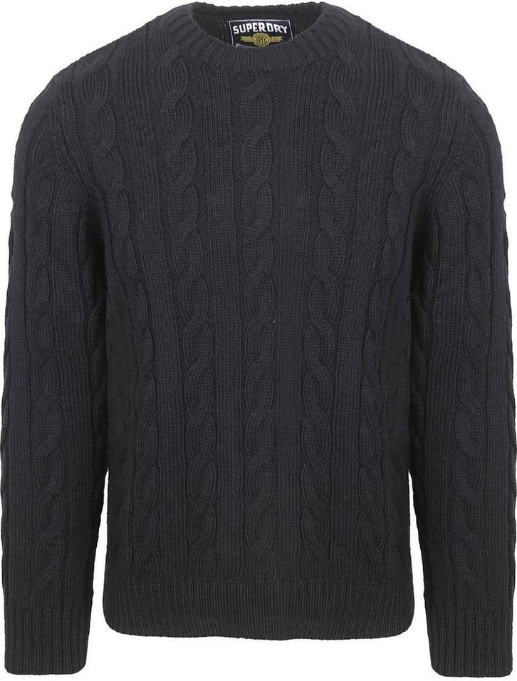Superdry Pullover Jacob Cable Navy maat Maat 48/50 (M) Heren, Vêtements | Hommes, Pulls & Vestes, Envoi