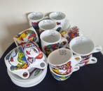 Josien Broeren - Kop en schotel (18) - Porselein - 6Kop en