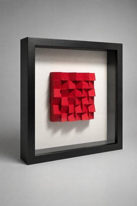 Tiberiu @CanisterCrafts - Second State II Edition — Red, Antiek en Kunst, Kunst | Designobjecten