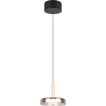 Metalen Dimbare LED Hanglamp 10W - Zwart & Wit - Warm Wit 30, Verzenden, Nieuw