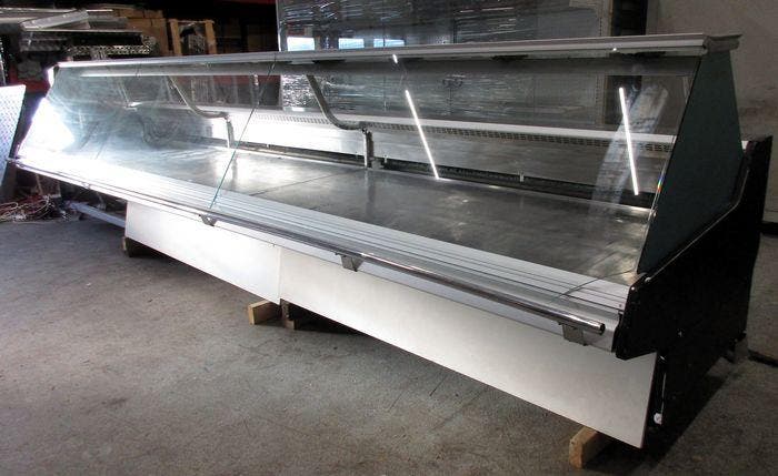 Smeva Koeltoonbank met plaatkoeling, Koelvitrine, Koeltoog, Elektronische apparatuur, Koelkasten en IJskasten