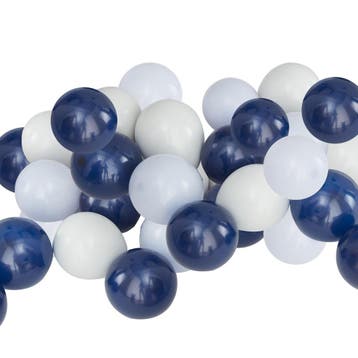 Blauwe Ballonnen 13cm 40st, Verzenden