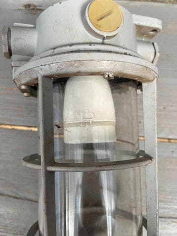 Philips – Industriële explosieveilige wandlamp – gietijzer