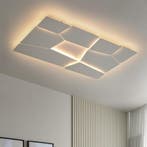 Ultra-dunne LED Plafondlamp | Retour deal, sla je slag nu!, Verzenden, Zo goed als nieuw, Metaal, Modern, geometrisch design