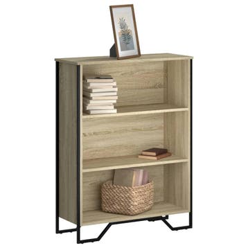 vidaXL Boekenkast 80x31x106 cm bewerkt hout sonoma, Verzenden, Nieuw