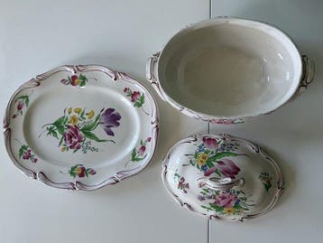Keller et Guérin de Luneville - Tureen - Keramiek