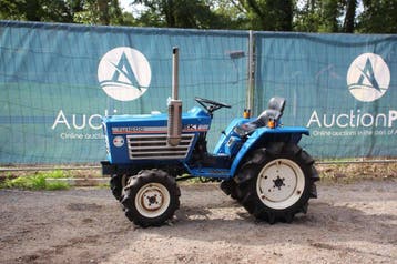 Veiling: Minitractor Iseki TU1600F Diesel 16.5pk, Ophalen