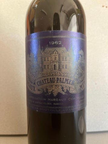 1962 Chateau Palmer - Margaux 3ème Grand Cru Classé - 1, Nieuw